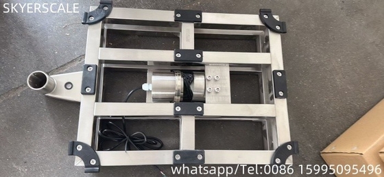 304 από ανοξείδωτο χάλυβα 40x50cm-150kg Κλίμακες πλατφόρμας πάγκου