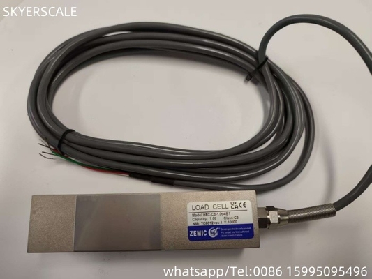 Δέκτης μετατροπέα δέσμης κοπής κλάσης C3 ZEMIC H8C 1 τόνος για ζυγίσματα δαπέδου