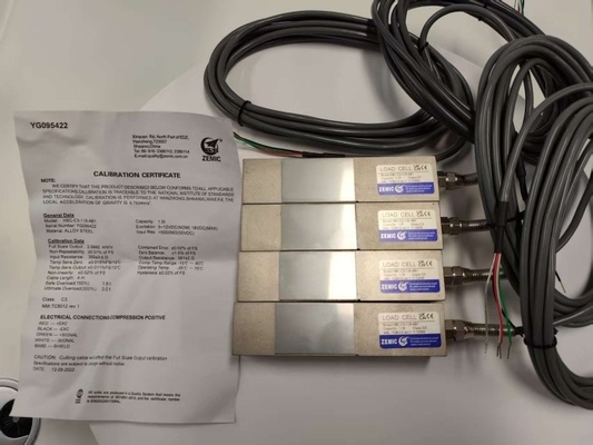 Δέκτης μετατροπέα δέσμης κοπής κλάσης C3 ZEMIC H8C 1 τόνος για ζυγίσματα δαπέδου