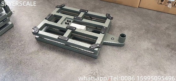 Ψηφιακό πάγκο ζύγισης από ήπιο χάλυβα 40x50cm 200kg με Zemic L6E3 Load Cell