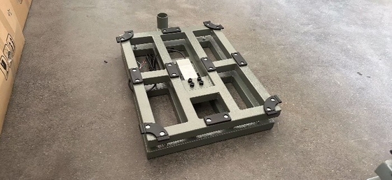 Ψηφιακό πάγκο ζύγισης από ήπιο χάλυβα 40x50cm 200kg με Zemic L6E3 Load Cell