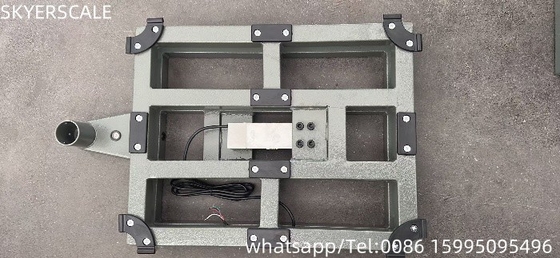 Ψηφιακό πάγκο ζύγισης από ήπιο χάλυβα 40x50cm 200kg με Zemic L6E3 Load Cell