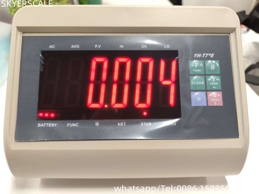 Δείκτης ζύγισης Xk3190 T7+E με διασύνδεση καλωδίου Rs232 YAOHUA YH-T7+E