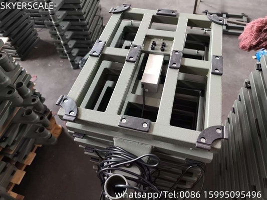 Βιομηχανική ψηφιακή κλίμακα 500x400 mm 300kg Κλίμακα πλατφόρμας Ηλεκτρονική κλίμακα ζύγισης δαπέδου Κλίμακες πάγκου