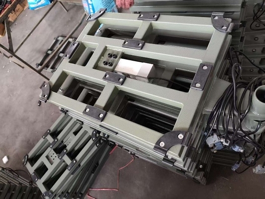 Βιομηχανική ψηφιακή κλίμακα 500x400 mm 300kg Κλίμακα πλατφόρμας Ηλεκτρονική κλίμακα ζύγισης δαπέδου Κλίμακες πάγκου