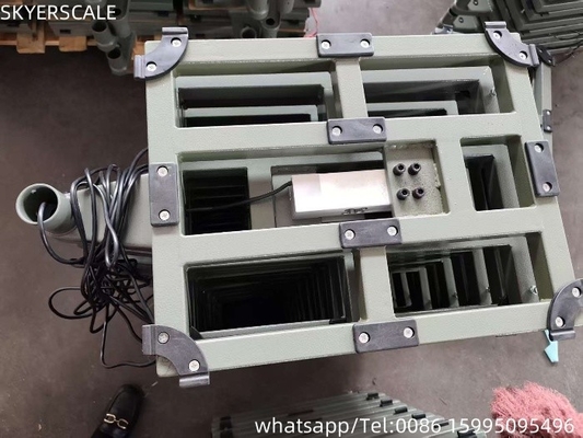 Βιομηχανική ψηφιακή κλίμακα 500x400 mm 300kg Κλίμακα πλατφόρμας Ηλεκτρονική κλίμακα ζύγισης δαπέδου Κλίμακες πάγκου