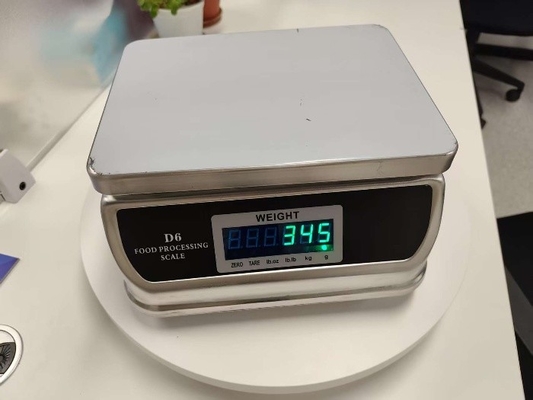 Ηλεκτρονική ζυγαριά IP68 D6 σειράς 15kg Αδιάβροχη σχεδιαστική υγρασία Ασφαλής ψηφιακή ζυγαριά