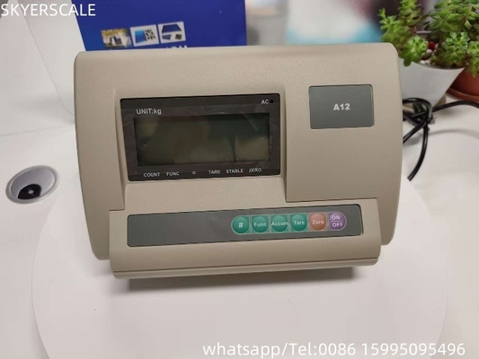 XK3190-A12 LCD οθόνη Βιομηχανικές ψηφιακές κλίμακες βάρους δαπέδου