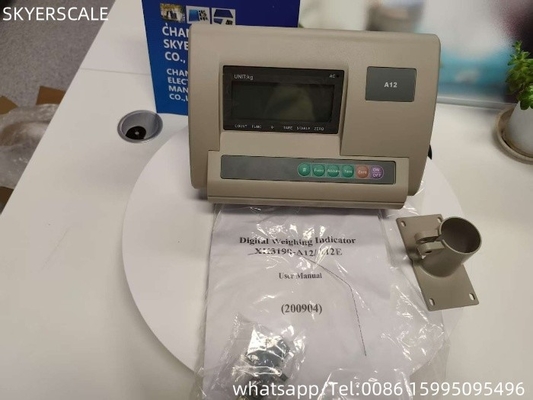 Δείκτης βάρους LCD XK3190-A12 για ψηφιακές ζυγίσεις πλατφόρμας