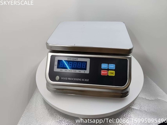 Ανερόστεγη κλίμακα βάρους IP68 χωρητικότητα 15kg