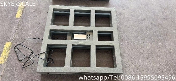 Βάλες ζύγισης 800x800mm ιδανικές για βιομηχανικές εφαρμογές