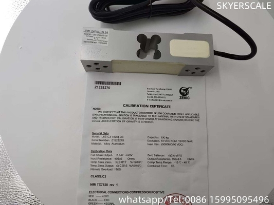 Η Zemic L6E 100kg OIML εγκρίθηκε για ζυγίσεις σε πάγκο