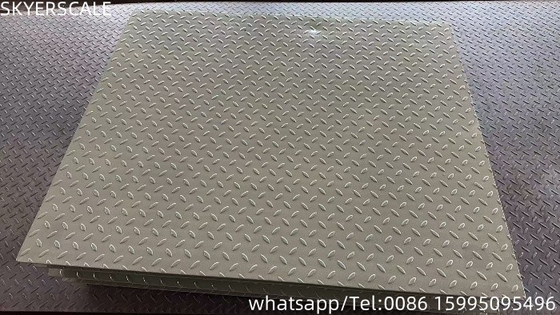 Κλίμακες βάρους πλατφόρμας 0.8x1.2m 2000kg με δείκτη βάρους XK3190 A23P με εκτυπωτή χύδην