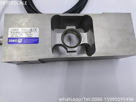 BM6G 100kg ~ 500kg κύτταρα φορτίου ZEMIC αισθητήρας ενός σημείου OIML NETP μετατροπέας δύναμης για ηλεκτρονική ζυγαριά βάσης