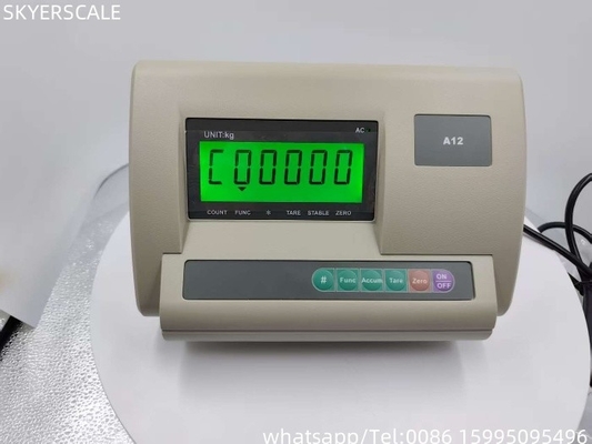 Ηλεκτρονικός δείκτης κλίμακας πάγκου XK3190 A12 LCD δείκτης ζύγισης