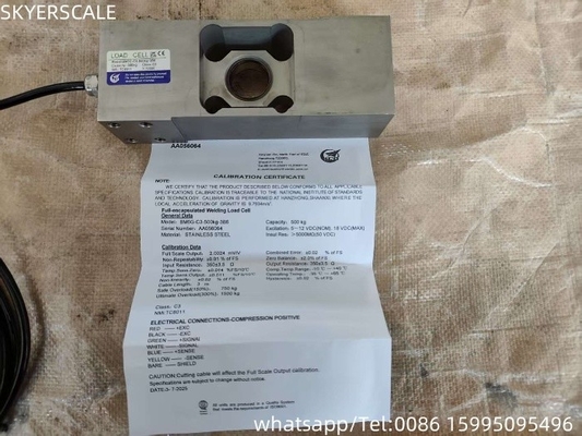IP68 αδιάβροχο κύτταρο φορτίου από ανοξείδωτο χάλυβα zemic BM6G 50kg 100kg 300kg 500kg Κύτταρα ζύγισης