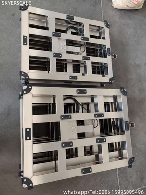 304 από ανοξείδωτο ανοξείδωτο χάλυβα 600x800mm Ηλεκτρονική κλίμακα βάρους 500kg Πλατφόρμα κλίμακας πάγκου
