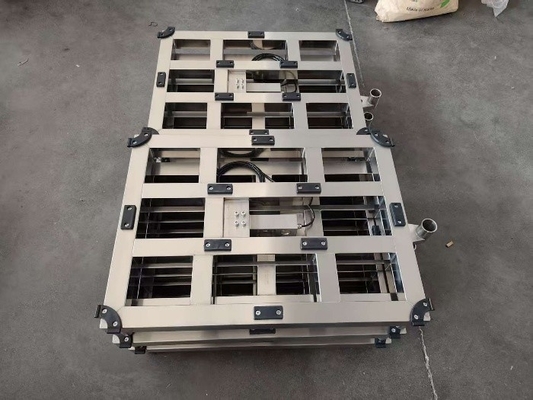 304 από ανοξείδωτο ανοξείδωτο χάλυβα 600x800mm Ηλεκτρονική κλίμακα βάρους 500kg Πλατφόρμα κλίμακας πάγκου