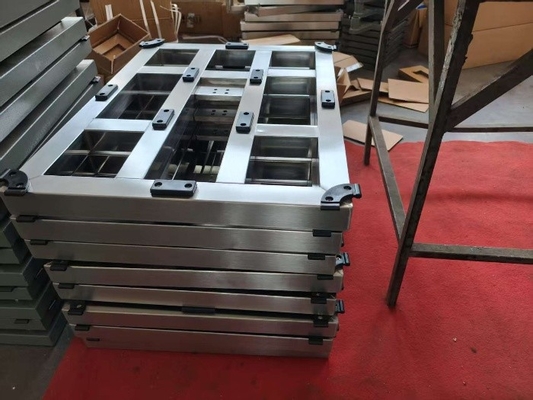 600kg Υψηλής ακρίβειας Αδιάβροχο πάγκο βάρος κλίμακα από ανοξείδωτο χάλυβα με δείκτη LED