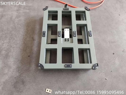 60x60cm 300kg φορητή κλίμακα πάγκου ζυγίζει πλατφόρμα ανθρακούχου χάλυβα κλίμακα