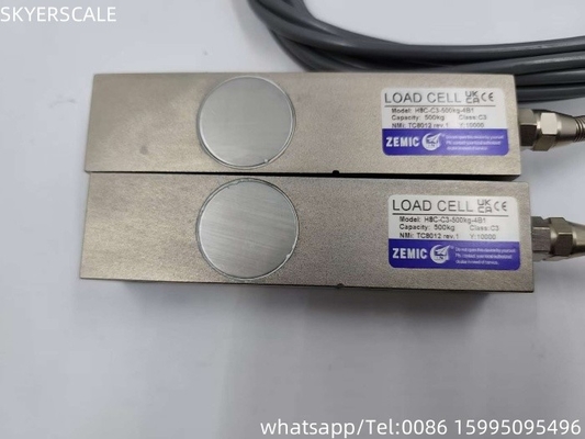 Zemic H8C 500kg αισθητήρες δύναμης κυψελών φορτίου για ζυγίσεις δαπέδου