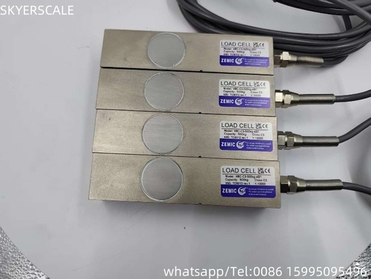 Zemic H8C 500kg αισθητήρες δύναμης κυψελών φορτίου για ζυγίσεις δαπέδου