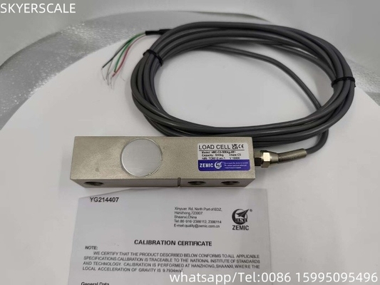 ΖΕΜΙΚ H8C 500kg Κλίμακες δαπέδου κατηγορίας C3 OIML Εγκριθείσα κυψέλη φόρτωσης ακτίνας κοπής