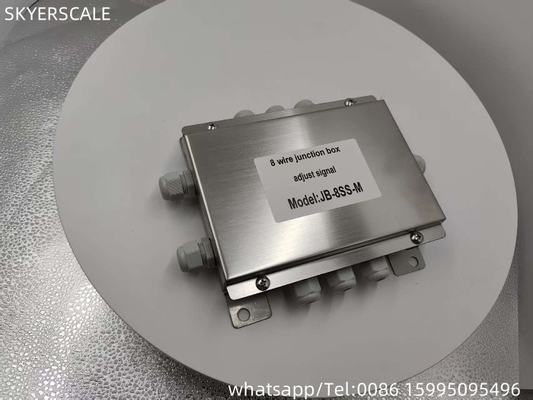 Τροχαία κλίμακα JB-8 8 Wire Stainless Steel Junction Box για ζυγαριά