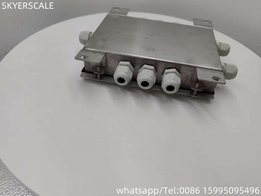 Βάση ζύγισης 8 Wire Stainless Standard Industrial Analog Adjust Signal Junction Box Για φορτηγά ζυγαριά 3x18m