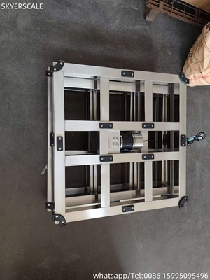 304 Ατσάλινη Κλίμακα 600x600mm 600kg Κλίμακα Ψηφιακής Ηλεκτρονικής Πλατφόρμας
