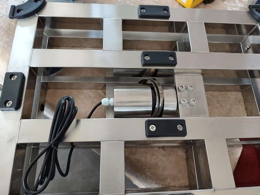 304 Ατσάλινη Κλίμακα 600x600mm 600kg Κλίμακα Ψηφιακής Ηλεκτρονικής Πλατφόρμας