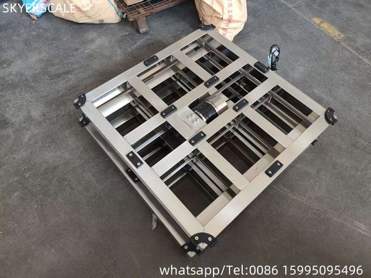304 από ανοξείδωτο χάλυβα 500x500mm 500kg Ψηφιακό πλαίσιο κλίμακας πάγκου με πλατφόρμα