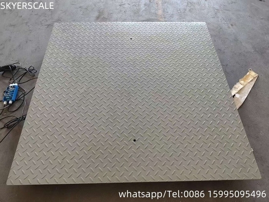1.2x2m 3t ψηφιακές βιομηχανικές πλατφόρμες από χάλυβα άνθρακα