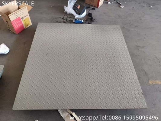 1.2x2m 3t ψηφιακές βιομηχανικές πλατφόρμες από χάλυβα άνθρακα
