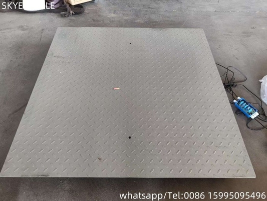 1.2x2m 3t ψηφιακές βιομηχανικές πλατφόρμες από χάλυβα άνθρακα