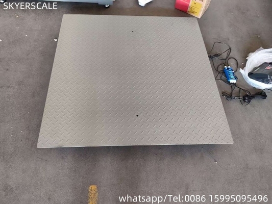 0.9x1.5m 2t Πλατφόρμα Κλίμακα Χάλυβα άνθρακα Ηλεκτρονικές ζυγίσεις Ψηφιακή κλίμακα δαπέδου Βιομηχανική