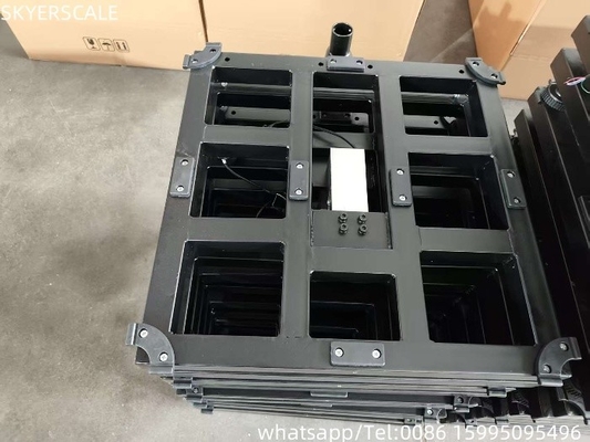 600x600mm 800kg κλίμακα πάγκου για βιομηχανική ηλεκτρονική πλατφόρμα κλίμακα