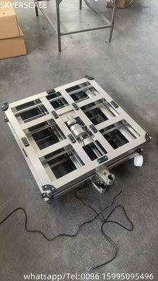 500 κιλά από ανοξείδωτο χάλυβα 500x600mm Κλίμακα πλατφόρμας Ψηφιακές ζυγίσεις πάγκου