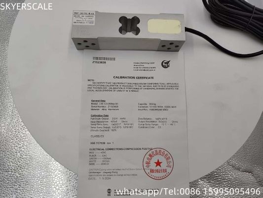 300 kg ZEMIC L6E C3 Class Load Cell Weighing Sensor για μετατροπέα κλίμακας
