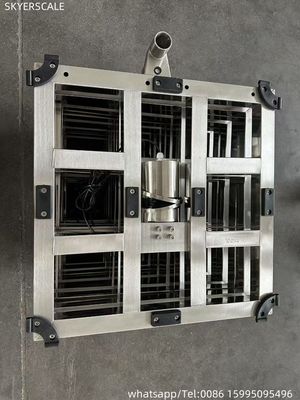 600x600mm 500kg 304 Πλήρης ζύγιση πλατφόρμας από ανοξείδωτο χάλυβα
