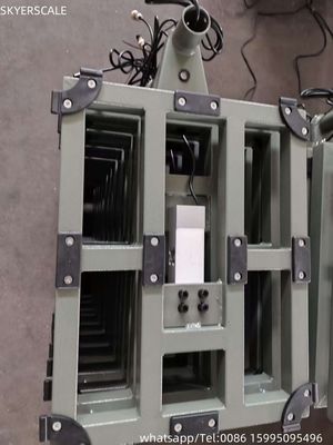 300 x 400 mm Ηλεκτρονική πλατφόρμα πάγκου Κλίμακα Ατσάλι άνθρακα Προστασία από υπερφόρτωση 100kg χωρητικότητα