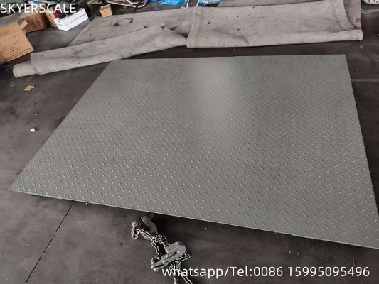 Ηλεκτρονική Πλατφόρμα Γης Ζυγίσματος Ψηφιακή Πλατφόρμα Ζυγίσματος 5t 10t Χάλυβα άνθρακα AC / DC 110v / 220v