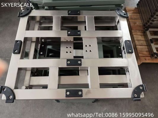 600x700mm 600kg Ηλεκτρονικό πάγκο Ψηφιακή πλατφόρμα Κλίμακα από ανοξείδωτο χάλυβα