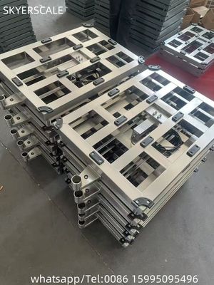 600x700mm 600kg Ηλεκτρονικό πάγκο Ψηφιακή πλατφόρμα Κλίμακα από ανοξείδωτο χάλυβα