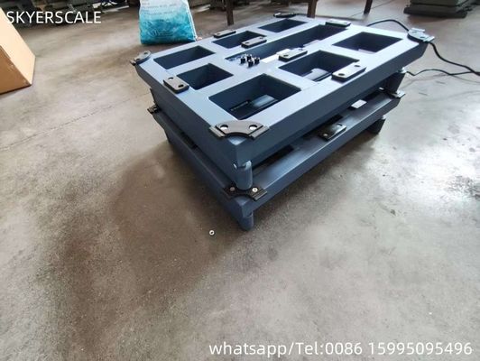 300kg Ηλεκτρονικό ψηφιακό λιανικό πάγκο κλίμακα Πλατφόρμα από χάλυβα άνθρακα LED ZEMIC Load Cell OEM ODM Προσαρμοσμένο