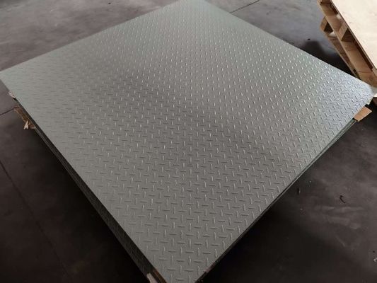 Ηλεκτρονική κλίμακα βαρέος βάρους 0.8x1.2m 3 τόνων Κλίμακα δαπέδου για βιομηχανική χρήση