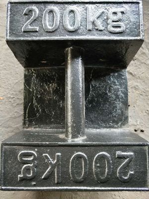 Δοκιμαστικό βάρος βαθμονόμησης χυτοσιδήρου