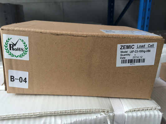 Ζυγίζοντας κύτταρο φορτίων ZEMIC L6F για τις ηλεκτρονικές ζυγίζοντας συσκευές 50kg-2t με την έγκριση OIML