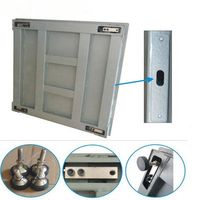 Ενιαία γέφυρα 1200×2200mm 3t ζυγοί πατωμάτων 5 Τ, καθορισμένος ζυγός πλατφορμών