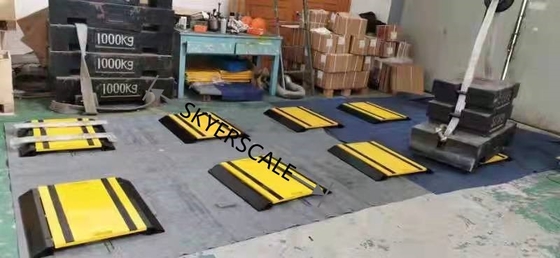 Συνδεμένη με καλώδιο στατική φορητή δομή αλουμινίου δυναμόμετρων οχημάτων αξόνων